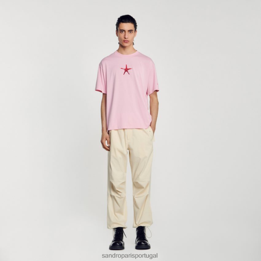 Camiseta sandro paris outlet